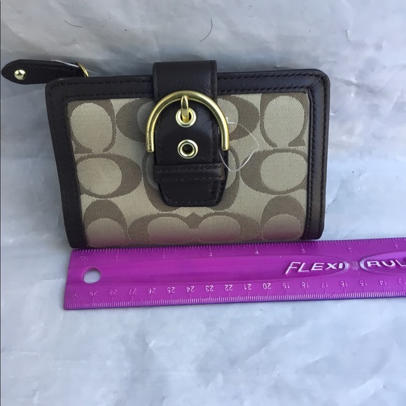 Monogramed Coach wallet - Picture 5 of 8